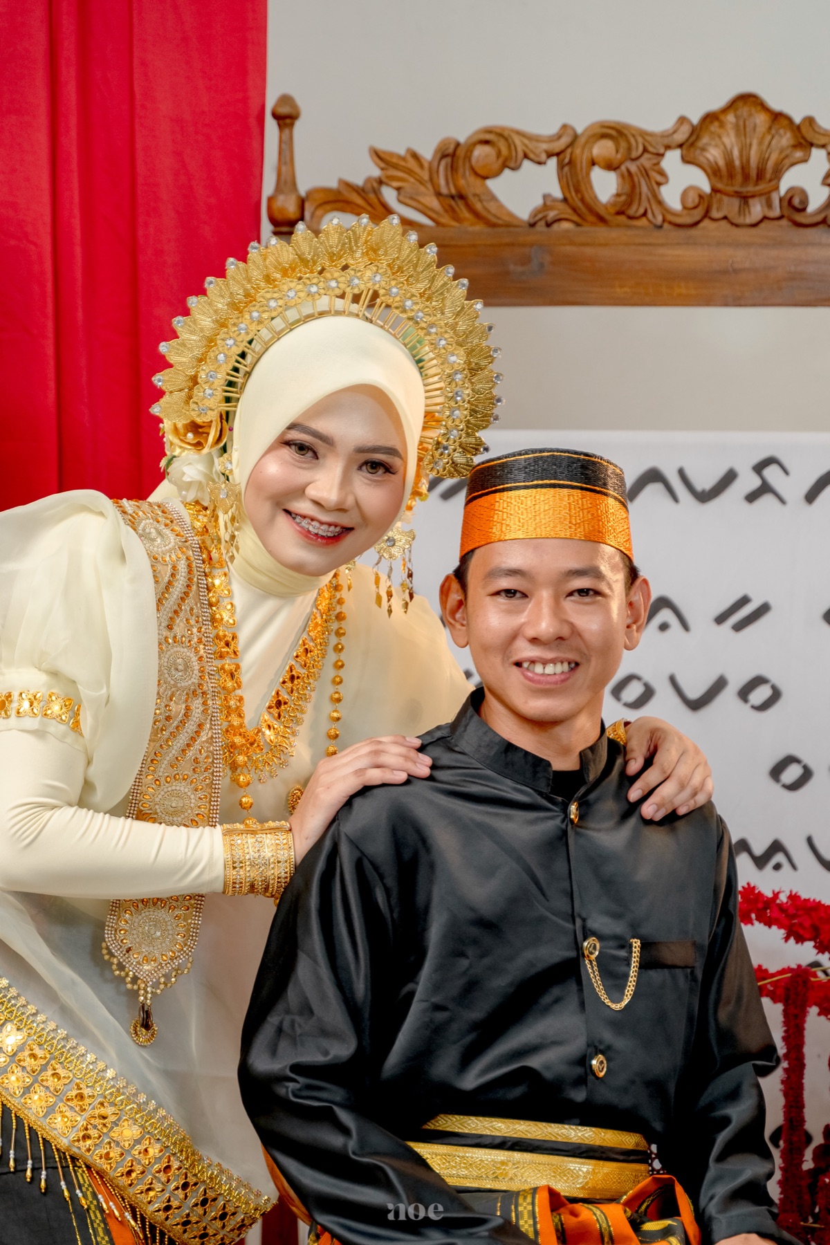 Foto pengantin Irma dan Ardin