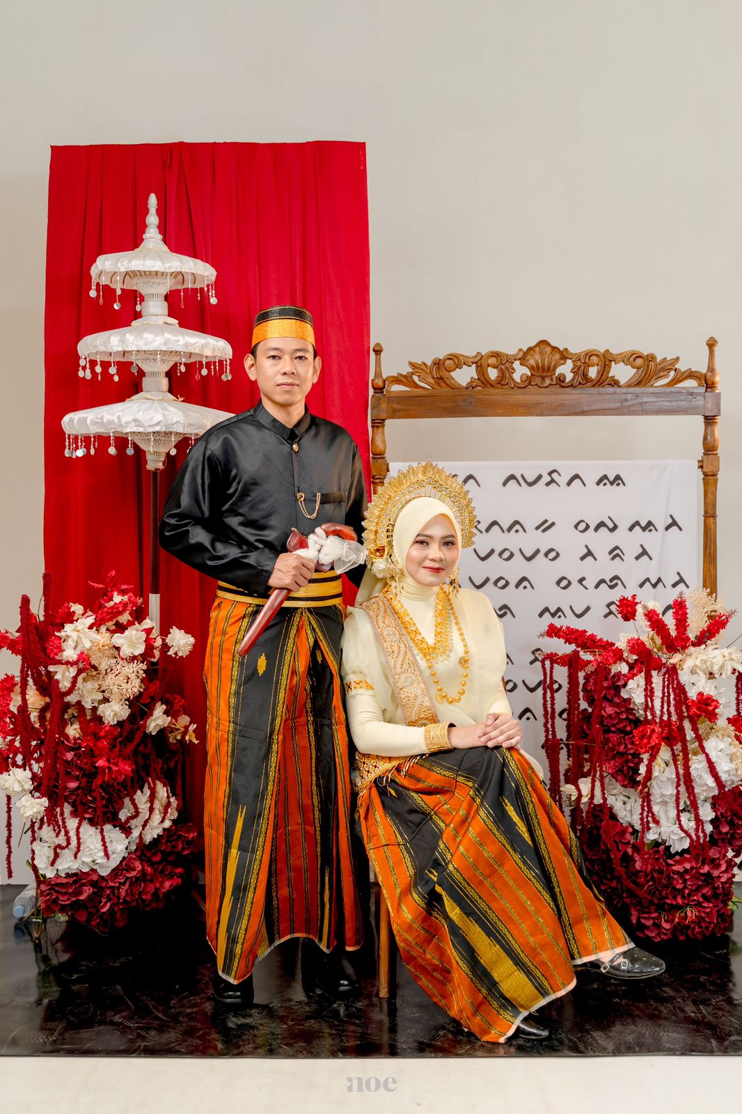Foto pengantin Irma dan Ardin